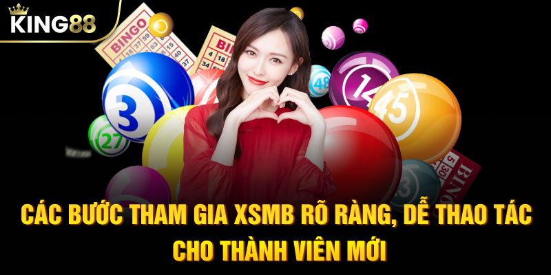 Các bước tham gia XSMB rõ ràng, dễ thao tác cho thành viên mới
